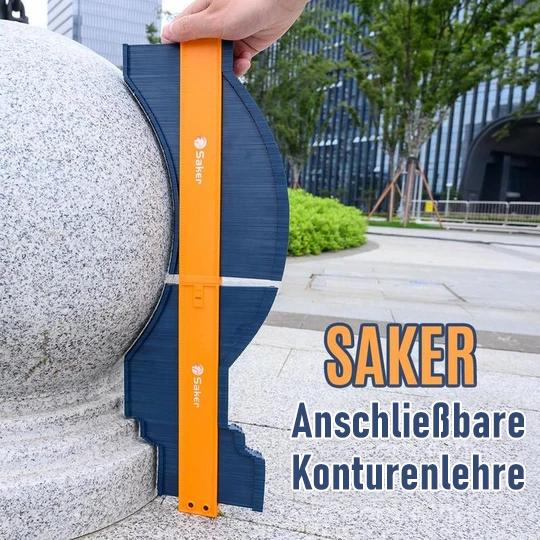 Saker® Konturenlehre Kontur-Vervielfältigungswerkzeug mit Fixierung