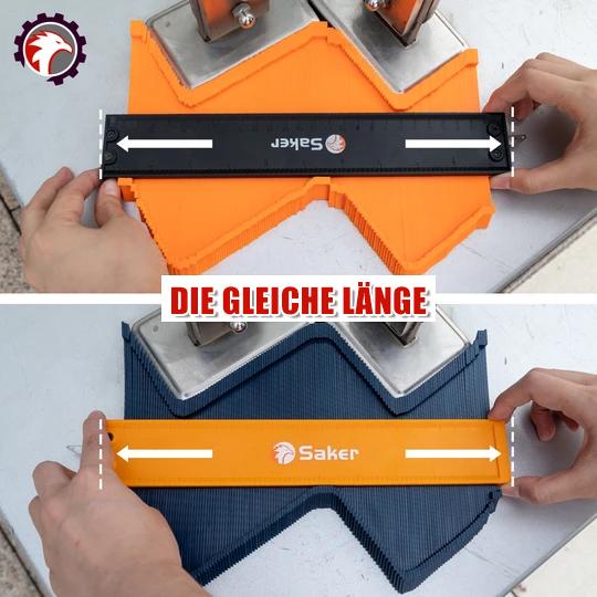 Saker® Anschließbare Konturenlehre