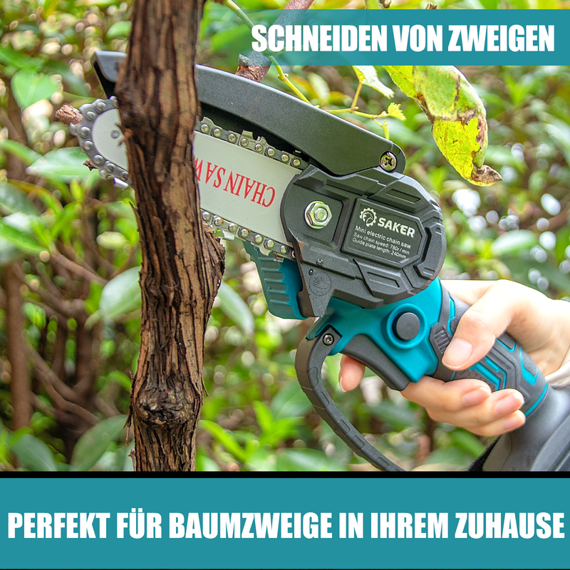 Saker® Mini-Kettensäge