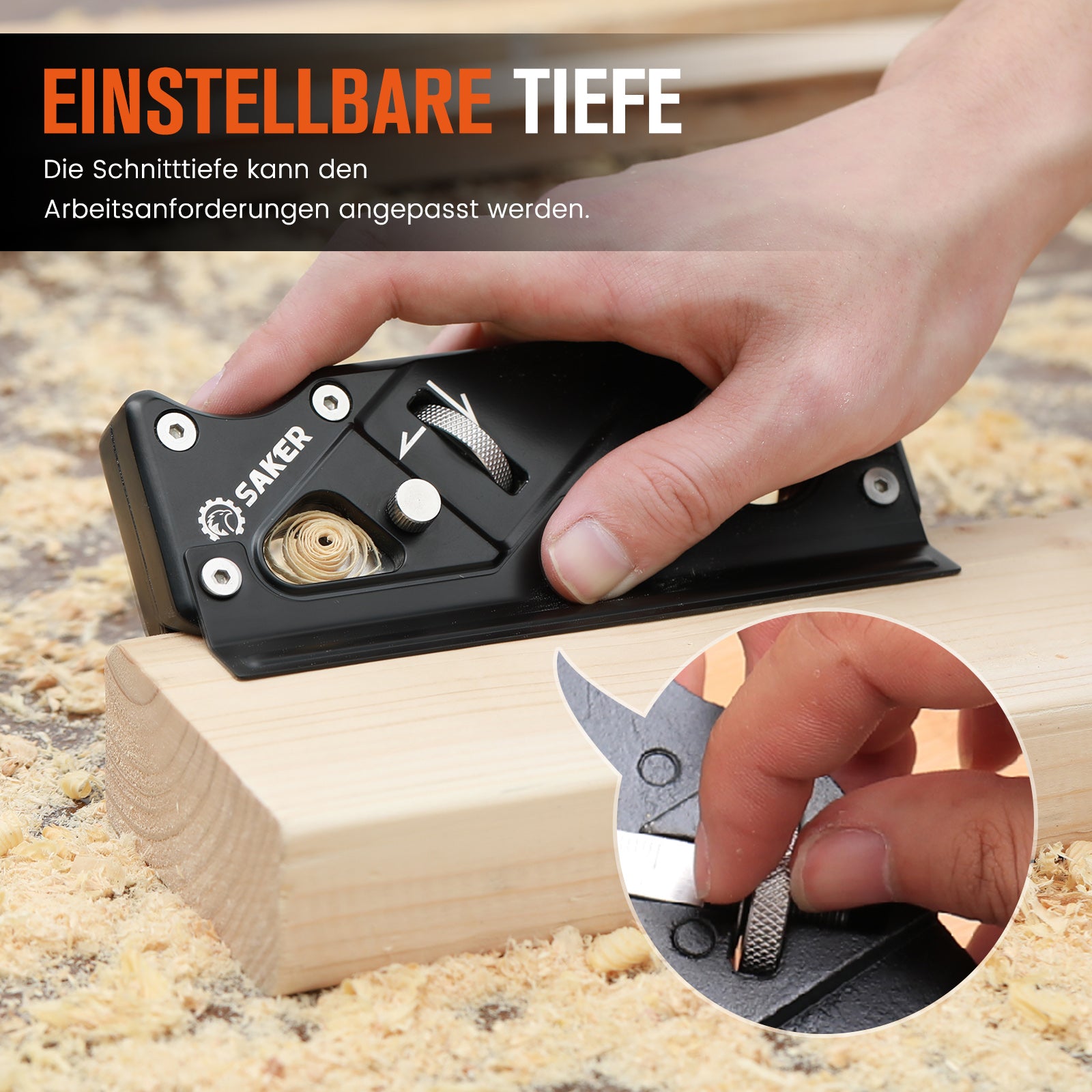 Saker® Holzbearbeitungskanten-Eckenhobel Set