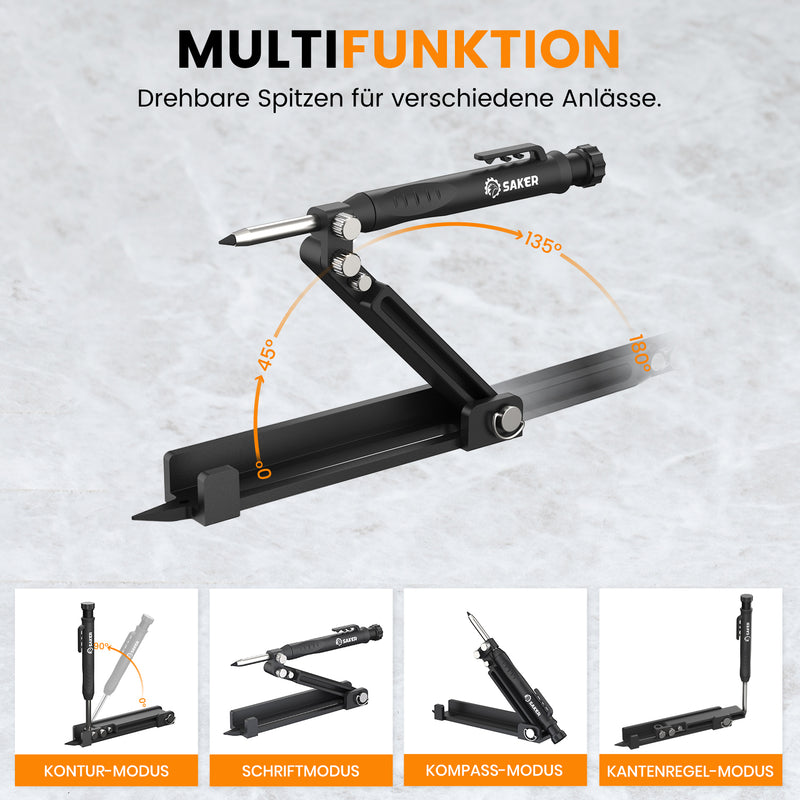 Saker® Multifunktionales Anreißwerkzeug