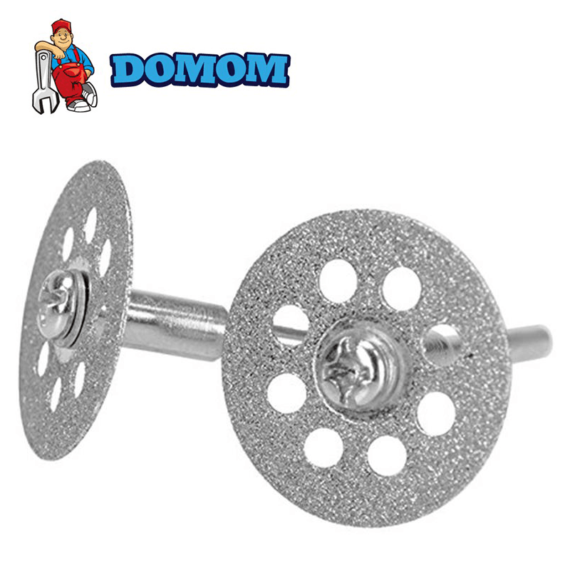 Domom® Diamanttrennradsatz (10 Stk. Und 2 Stangen) - hallohaus