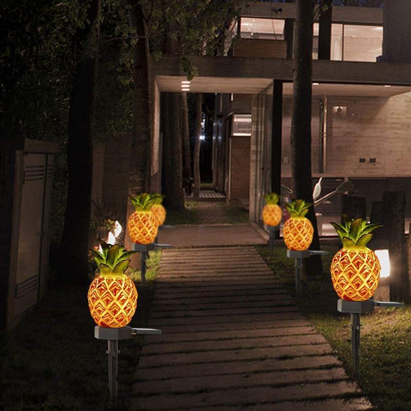 Ananas Boden Lampe