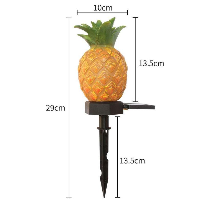 Ananas Boden Lampe