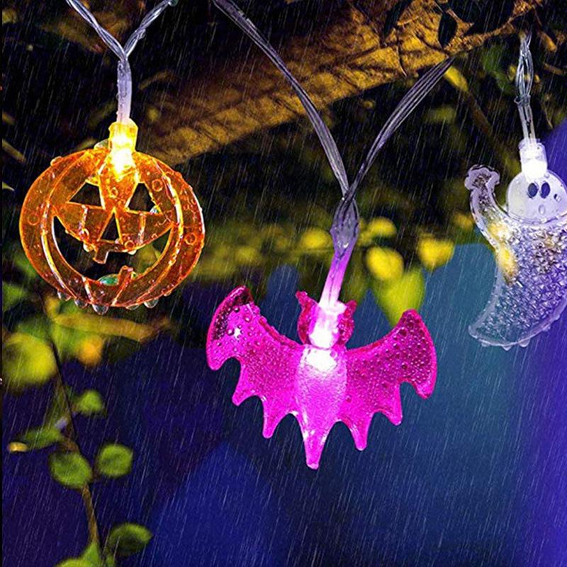 Halloween Dekoration Lichterkette Set