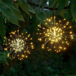 LED Feuerwerk Lichterkette