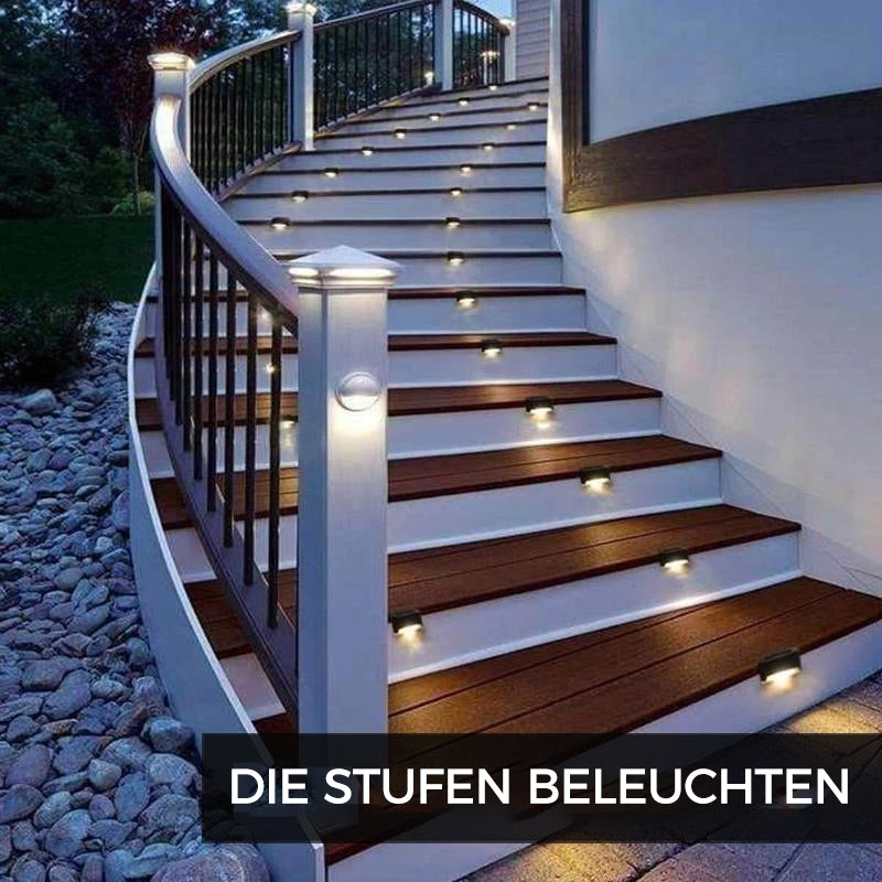 Schritt Treppen Solar Licht Wasserdichte Solarlampe für den Außenbereich